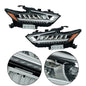 Solid Spare LED 1 Pair Headlights Assembly Set Fit For Nissan Maxima 2019 2020 2021 Front