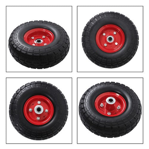 Solid Spare All Terrain Solid Never Flat Tires Wheel Kit Fit For Honda EU3000is Generator