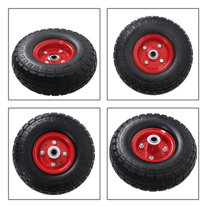 Solid Spare All Terrain Solid Never Flat Tires Wheel Kit Fit For Honda EU3000is Generator