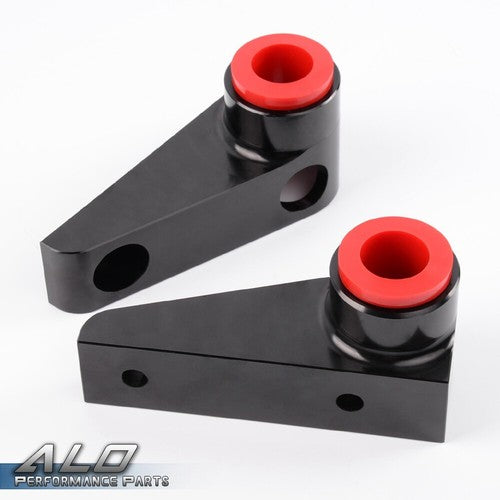 Solid Spare FIT FOR 2007-2017 JEEP WRANGLER JK SWAY BAR BRACKET CONTROL ARMS KIT BLACK & RED