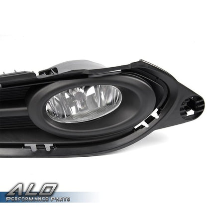 Solid Spare Fit For 2016-2018 Honda HRV Driver Passenger Side Bumper Fog Lamp Light W/ Cover