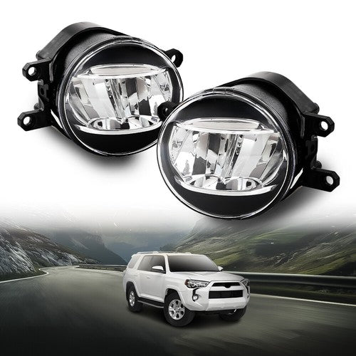Solid Spare Fit For Toyota Camry Corolla RAV4 Yaris Lexus LED Fog Lights Driving Lamps