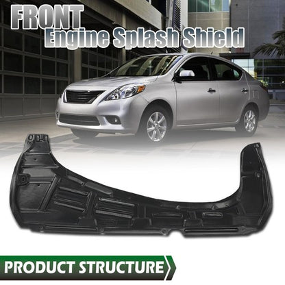 Solid Spare Front Engine Splash Shield Under Cover Fit For 2007-2012 Nissan Versa NI1228132