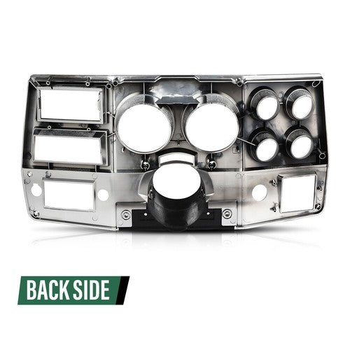 Solid Spare Fit For 1984-1987 Chevrolet GMC Truck Gauge Instrument Dash Bezel Trim With A/C