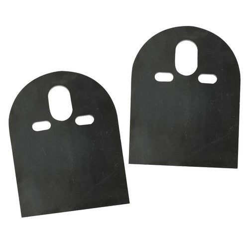 Solid Spare 2500lb 2600lb Pair Steel Upper D Plate Mounting Brackets Air-Bag Suspension
