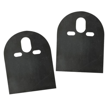 Solid Spare 2500lb 2600lb Pair Steel Upper D Plate Mounting Brackets Air-Bag Suspension