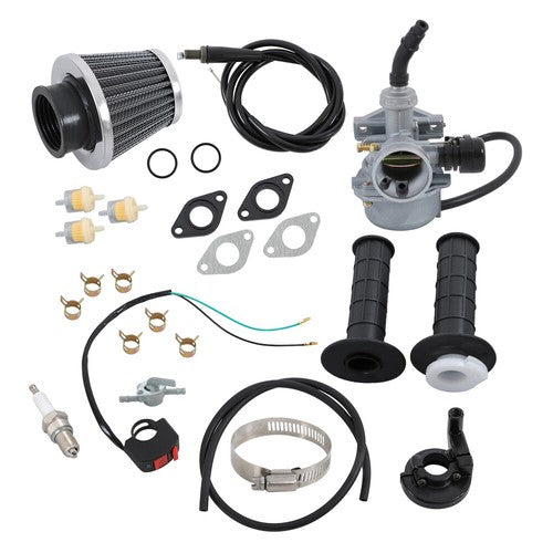 Solid Spare For 50cc 70cc 90cc 110cc 125cc Carburetor Air Filter Throttle Handle Grips Cable