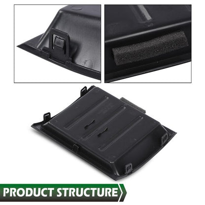 Solid Spare Fit For 05-17 Nissan Xterra Frontier Pathfinder Dash Bezel Storage Box Black