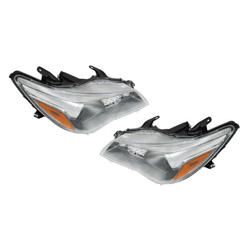 Solid Spare Headlights Headlamps Clear Lens Left+Right Side Fit For Toyota Camry 2015-2017