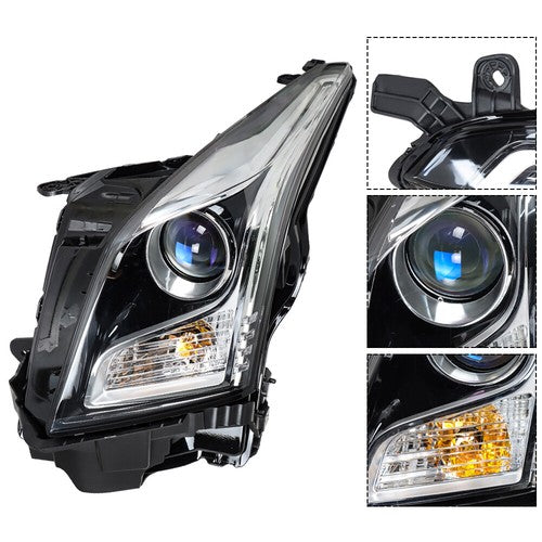 Solid Spare Left+Right Halogen Headlights Projector&Tail Lights For 2013-2018 Cadillac ATS