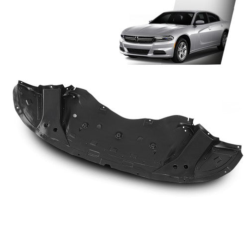 Solid Spare Front Engine Splash Shield Under Cover Fit For 2015-2023 Dodge Charger RWD