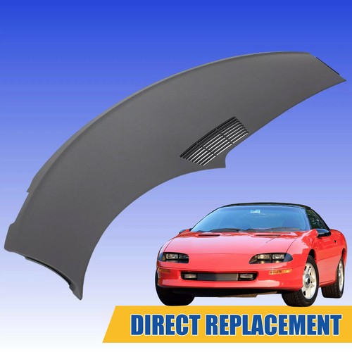 Solid Spare Molded Dash Pad Direct Replacement w/Defrost Louvers For Chevy Camaro 1993-1996