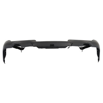 Solid Spare w/ Vent,w/o Sensor Holes Black Metal Rear Bumper Suitable For RAM 1500 2019-2022