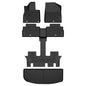 Solid Spare TPE Floor Mats & Trunk Cargo Liner Fit For 2020-2025 Kia Telluride All Weather