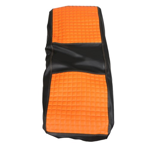 Solid Spare Front&Rear Seat Covers Fits For Yamaha Drive/Drive 2 2007-UP Golf Cart-Orange