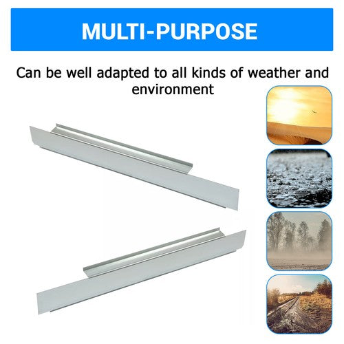 Solid Spare Slip-on Rocker Panels For 02-08 Ram 1500 03-09 06 07 2500 3500 Standard Cab 2Dr