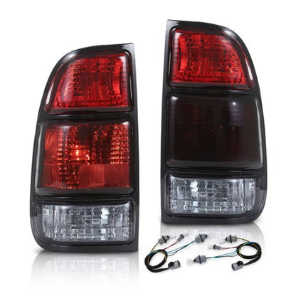 Solid Spare Fit For 00-06 Toyota Tundra Smoke Tail Lights Brake Lamps Assembly Left+Right