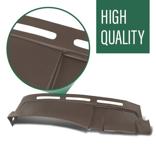 Solid Spare Dash Board Cover Cap Overlay Brown Fit For 2003-2006 Cadillac Escalade ESV EXT