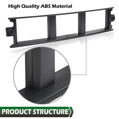 Solid Spare Fit For 2018-2020 Ford F-150 Front Bumper Center Cover Insert Trim Panel Black