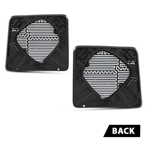 Solid Spare Fit For 08-16 Ford F250 350 450 Super Duty Upper Heated Tow Mirror Glass LH RH