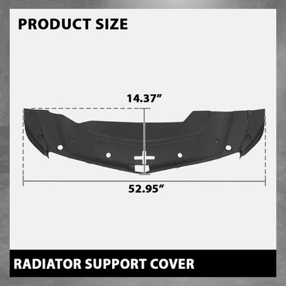 Solid Spare New Radiator Support Cover Direct Replacement Fit For 2013-2017 Cadillac XTS