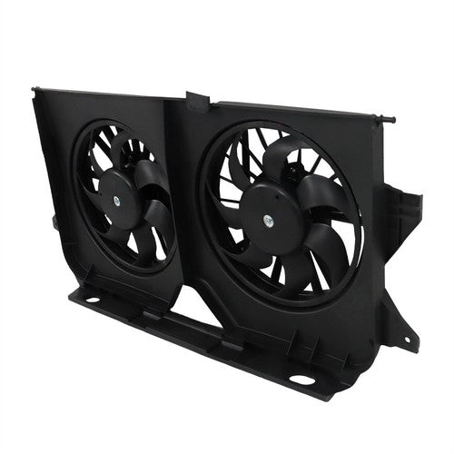 Solid Spare Radiator Cooling Dual Fan 620042 Fit For Dodge Caravan 2005 2006-2007 4677695AA