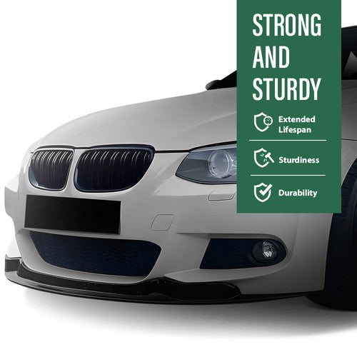 Solid Spare Front Bumper Lip Splitter Fit For 2010-2014 BMW 3 Series E92 E93 LCI M Sport NEW