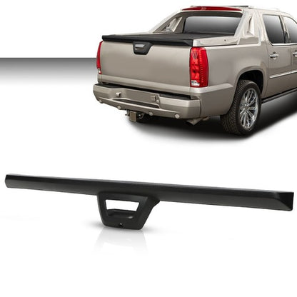 Solid Spare For 07-13 Avalanche Escalade Rear Tailgate Spoiler Molding Trim w/ Camera Hole