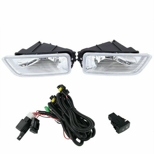 For 2003-2007 Honda Accord / 2004-2008 Acura TL Bumper Fog Lights Lamp w/Wiring