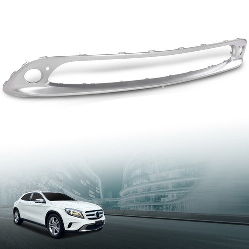 Solid Spare Fit For 14-17 Benz GLA250 GLA200 Front Bumper Face Bar Trim Molding 1568853622