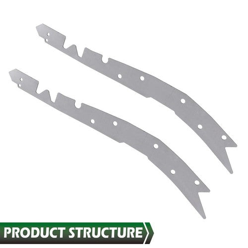 Solid Spare Fit For 1995-2004 Toyota Tacoma Rust Repair Plate Weld On Frame Reinforcement