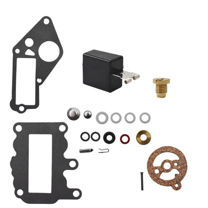 Solid Spare US Carb Kit w/Float For Johnson Evinrude Outboard 9.5 BRP/OMC Carburetor 382048