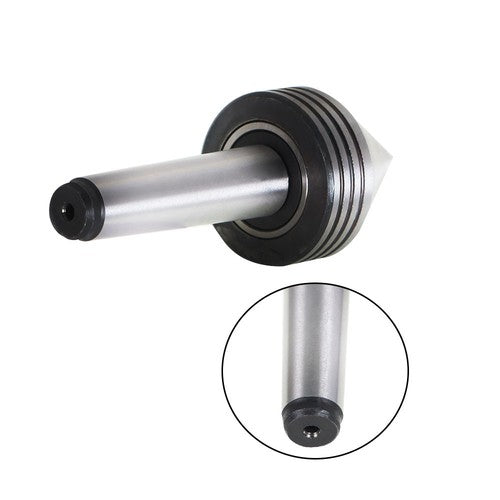 Solid Spare Heavy Duty Bearing Lathe Turning MT2 Rotary Live Center Shaft Morse Taper
