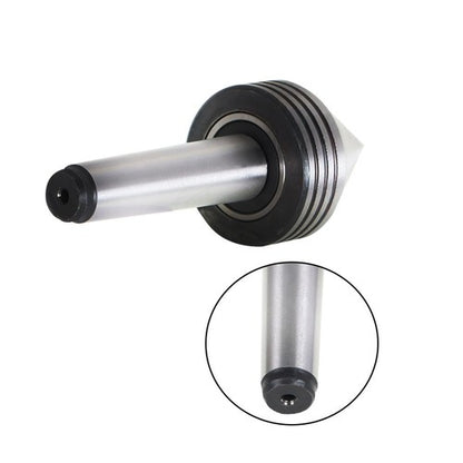 Solid Spare Heavy Duty Bearing Lathe Turning MT2 Rotary Live Center Shaft Morse Taper