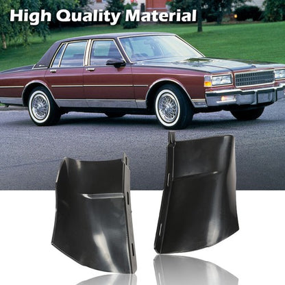 Solid Spare New Fit For Chevrolet Caprice Black Rear Bumper Fillers 1986 1987 1988 1989 1990