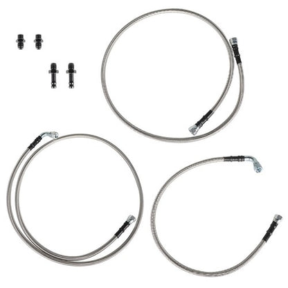 Solid Spare For Dodge Ram 3500 2003 04-07 5.9L L6 48RE Transmission Cooler Hoses Lines Kit