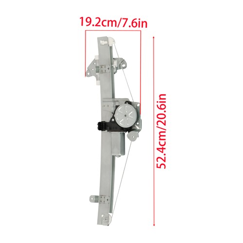 Solid Spare 807206CA0A For Nissan Altima 2019-2022 Front RH Window Regulator w/ Motor 6pins