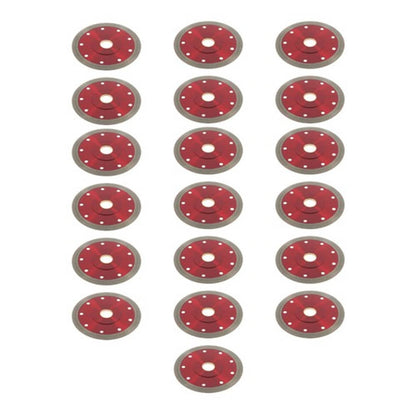 Solid Spare For Angle Grinder 4-1/2 Inch Circular Saw Blades 20 Pack Diamond Blades