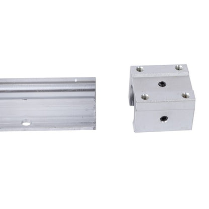 Solid Spare 4PCS SBR16UU Bearing Blocks with 2PCS SBR16-1500mm Linear Guide Rails New
