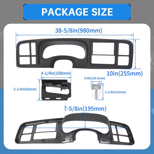 Solid Spare Front Driver Side Power Seat Outer Switch Trim Panel For 2006-2010 Hummer H3/H3T