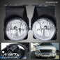 Solid Spare Clear Fog Lights Left+Right Fit For 03-06 GMC Sierra 1500 2500 3500 Pickup