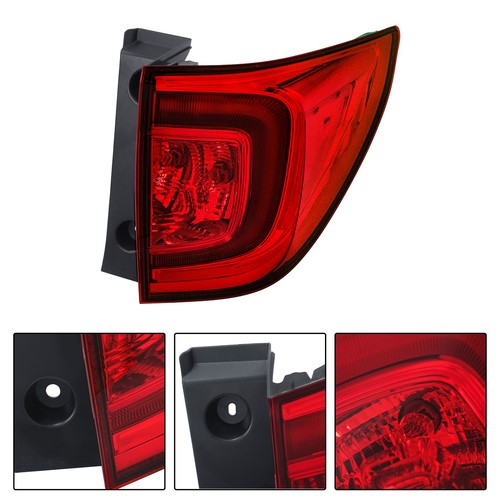 Solid Spare LED Tail Light For Honda Pilot 2016-2018/Passport 2022-2023 Rear Right RH Outer