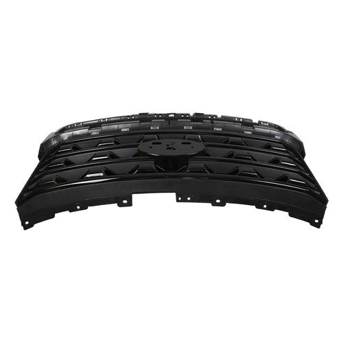 Solid Spare Front Bumper Grille Glossy Black For Ford Explorer 2016-2017 FO1200578