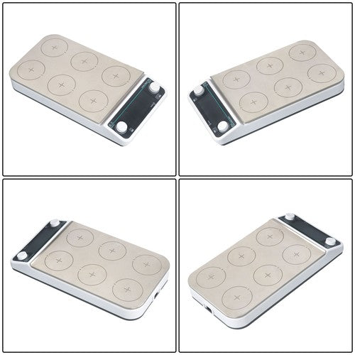 Solid Spare 6x500ml 6 Position Magnetic Stirrer Multi-Position Magnetic 120?/248? 50-1200RPM