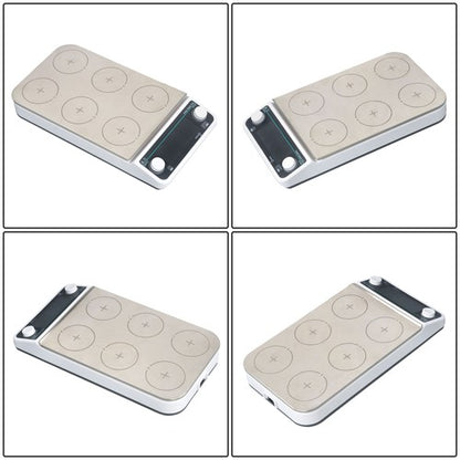 Solid Spare 6x500ml 6 Position Magnetic Stirrer Multi-Position Magnetic 120?/248? 50-1200RPM