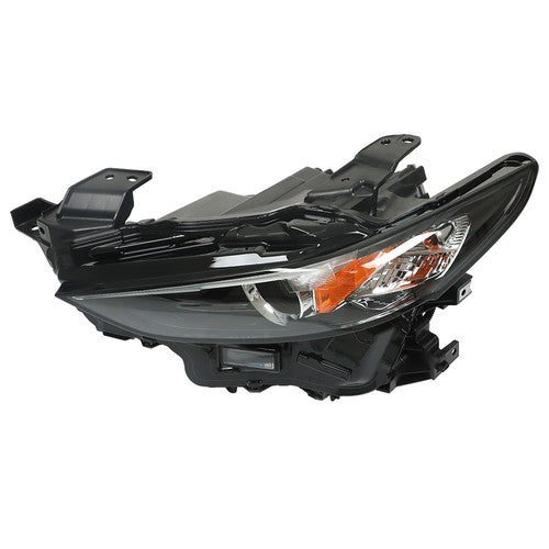 Solid Spare w/o AFS Headlight Assembly For Mazda 3 2019-2021 Headlamps Left/Driver Side LED