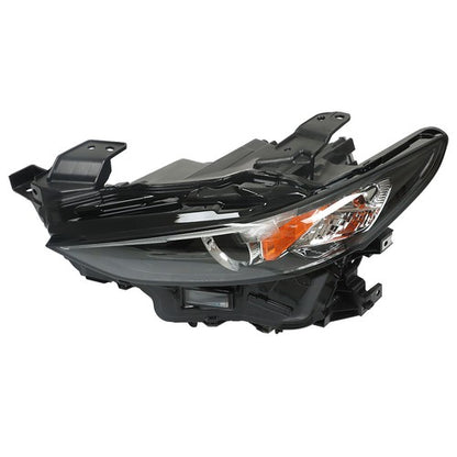 Solid Spare w/o AFS Headlight Assembly For Mazda 3 2019-2021 Headlamps Left/Driver Side LED
