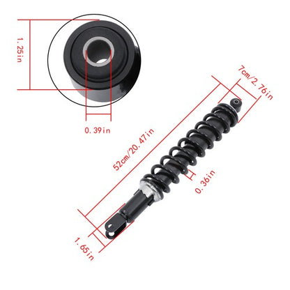 Solid Spare 52400-HR3-A21 For Honda Rancher & Foreman TRX420 2014-2023 Rear Shocks