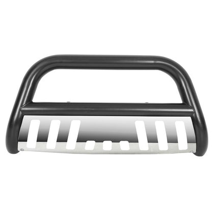 Solid Spare Front Push Bumper Bull Bar Grille Guard Stainless For Toyota Tacoma 2005-2015