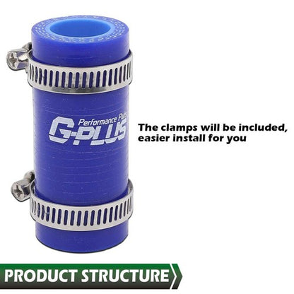Solid Spare Cooler Silicone Hose Fit For 2003-2010 Ford F & E Series 6.0L Powerstroke Diesel